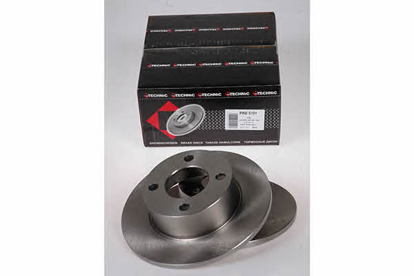 Protechnic PRD5101 Rear brake disc, non-ventilated PRD5101: Buy near me in Poland at 2407.PL - Good price!