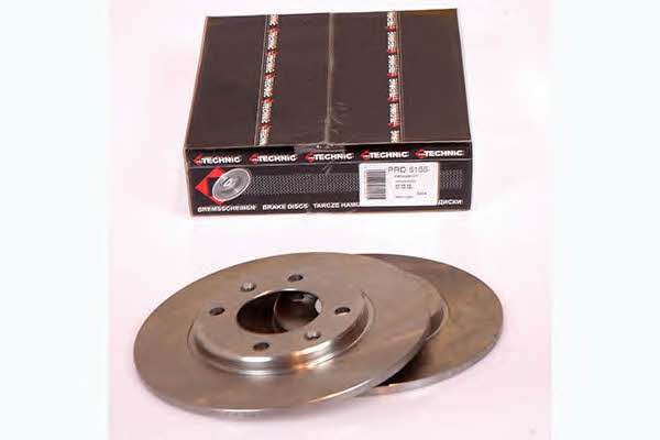 Protechnic PRD5155 Rear brake disc, non-ventilated PRD5155: Buy near me in Poland at 2407.PL - Good price!