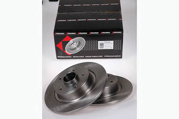 Protechnic PRD5301 Rear brake disc, non-ventilated PRD5301: Buy near me in Poland at 2407.PL - Good price!