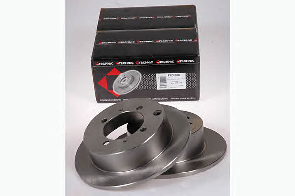 Protechnic PRD5307 Rear brake disc, non-ventilated PRD5307: Buy near me at 2407.PL in Poland at an Affordable price!