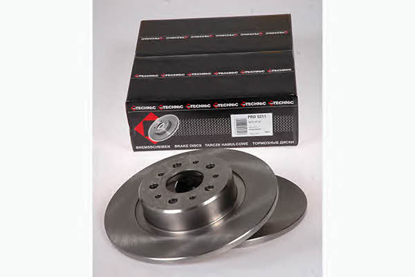 Protechnic PRD5311 Rear brake disc, non-ventilated PRD5311: Buy near me in Poland at 2407.PL - Good price!