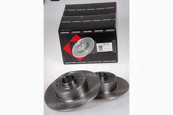 Protechnic PRD5312 Rear brake disc, non-ventilated PRD5312: Buy near me in Poland at 2407.PL - Good price!