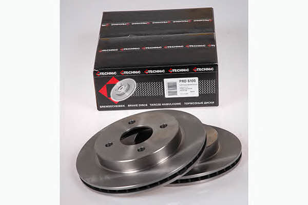 Protechnic PRD6100 Rear ventilated brake disc PRD6100: Buy near me in Poland at 2407.PL - Good price!