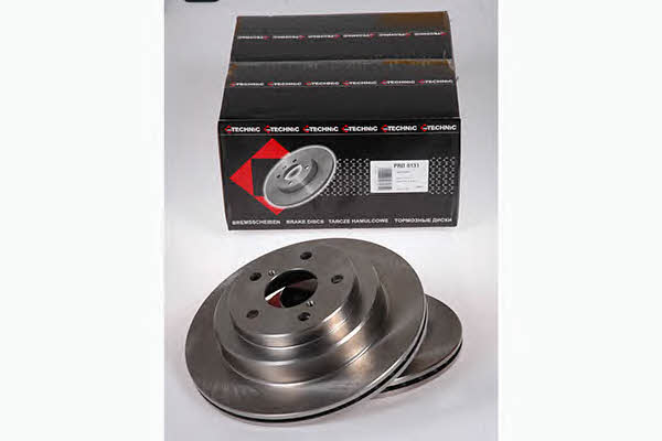 Protechnic PRD6131 Rear ventilated brake disc PRD6131: Buy near me in Poland at 2407.PL - Good price!
