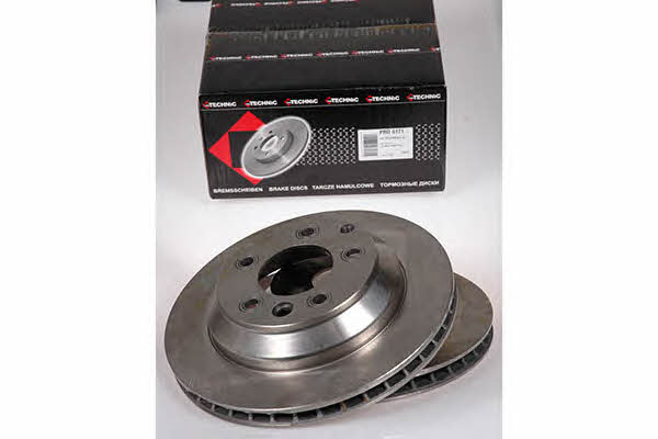 Protechnic PRD6171 Rear ventilated brake disc PRD6171: Buy near me in Poland at 2407.PL - Good price!