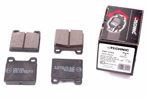 Protechnic PRP0100 Brake Pad Set, disc brake PRP0100: Buy near me in Poland at 2407.PL - Good price!