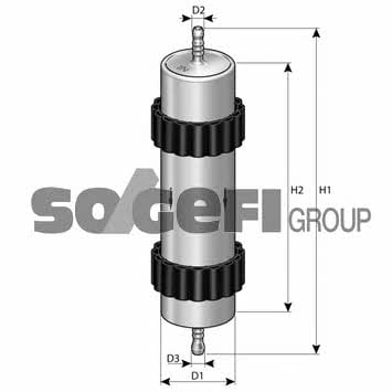 Purflux FCS809 Фільтр палива FCS809: Приваблива ціна - Купити у Польщі на 2407.PL!