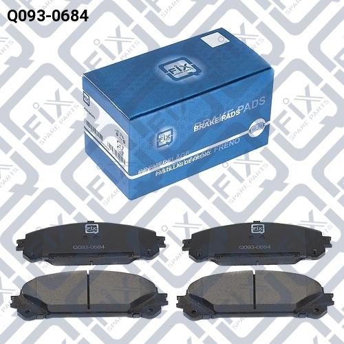 Q-fix Q093-0684 Brake Pad Set, disc brake Q0930684: Buy near me in Poland at 2407.PL - Good price!