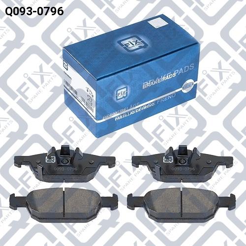 Q-fix Q093-0796 Front disc brake pads, set Q0930796: Buy near me at 2407.PL in Poland at an Affordable price!