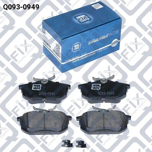 Q-fix Q093-0949 Brake Pad Set, disc brake Q0930949: Buy near me in Poland at 2407.PL - Good price!