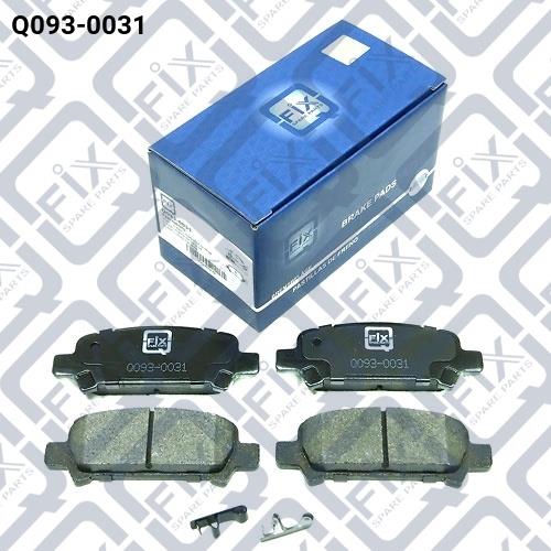 Q-fix Q093-0031 Brake Pad Set, disc brake Q0930031: Buy near me in Poland at 2407.PL - Good price!