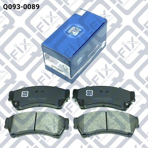 Q-fix Q093-0089 Brake Pad Set, disc brake Q0930089: Buy near me in Poland at 2407.PL - Good price!