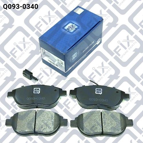 Q-fix Q093-0340 Brake Pad Set, disc brake Q0930340: Buy near me in Poland at 2407.PL - Good price!