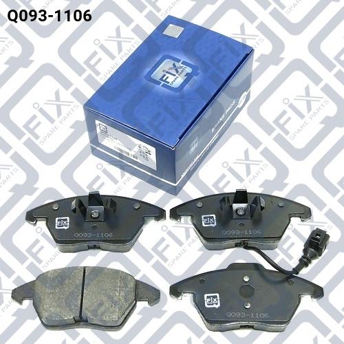 Q-fix Q093-1106 Brake Pad Set, disc brake Q0931106: Buy near me in Poland at 2407.PL - Good price!