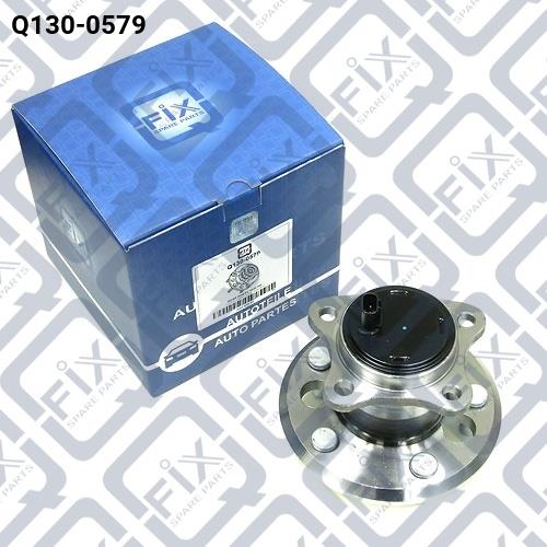 Q-fix Q130-0579 Wheel hub with bearing, rear right Q1300579: Buy near me in Poland at 2407.PL - Good price!