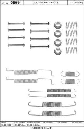 Купити Quick brake 105-0569 за низькою ціною в Польщі!