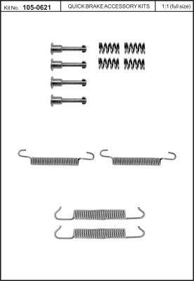 Kaufen Sie Quick brake 105-0621 zu einem günstigen Preis in Polen!