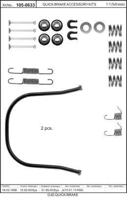 Купить Quick brake 105-0633 по низкой цене в Польше!