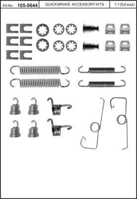 Купити Quick brake 105-0644 за низькою ціною в Польщі!