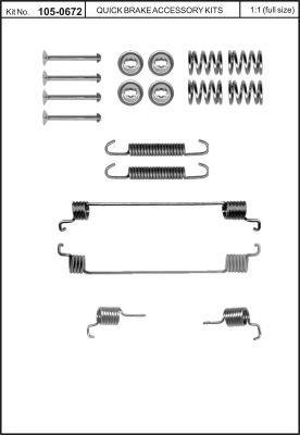 Купить Quick brake 105-0672 по низкой цене в Польше!