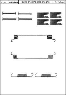 Купить Quick brake 105-0866 по низкой цене в Польше!