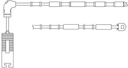 Quick brake WS 0192 A Датчик зносу гальмівних колодок WS0192A: Купити у Польщі - Добра ціна на 2407.PL!