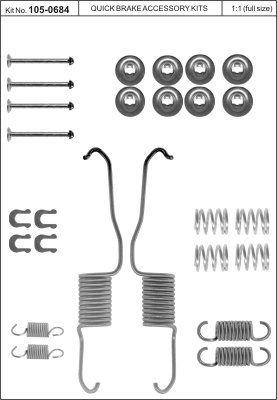 Kaufen Sie Quick brake 105-0684 zu einem günstigen Preis in Polen!