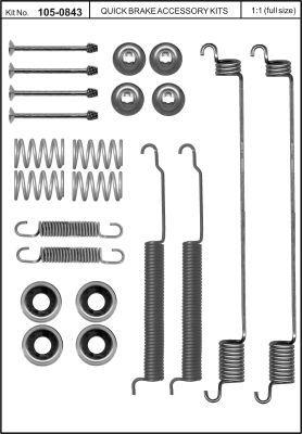 Kaufen Sie Quick brake 105-0843 zu einem günstigen Preis in Polen!