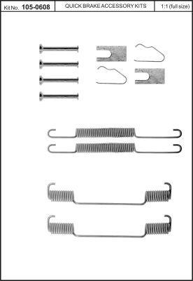 Kup Quick brake 105-0608 w niskiej cenie w Polsce!