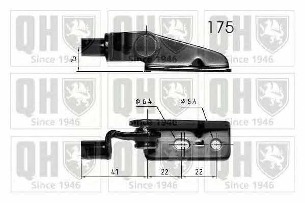 Quinton Hazell 840288 Sprężyna gazowa bagażnika 840288: Dobra cena w Polsce na 2407.PL - Kup Teraz!