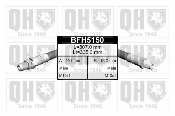 Quinton Hazell BFH5150 Bremsschlauch BFH5150: Kaufen Sie zu einem guten Preis in Polen bei 2407.PL!