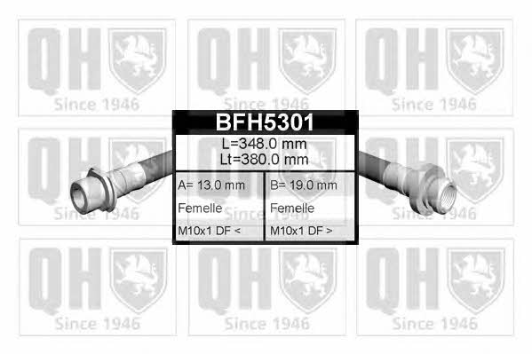 Quinton Hazell BFH5301 Тормозной шланг BFH5301: Отличная цена - Купить в Польше на 2407.PL!