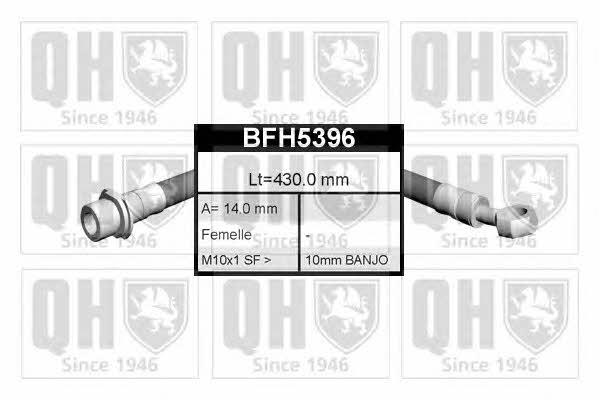 Quinton Hazell BFH5396 Brake Hose BFH5396: Buy near me in Poland at 2407.PL - Good price!
