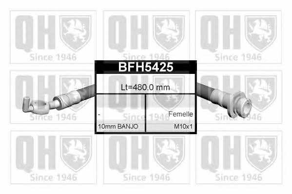 Quinton Hazell BFH5425 Przewód hamulcowy elastyczny BFH5425: Dobra cena w Polsce na 2407.PL - Kup Teraz!