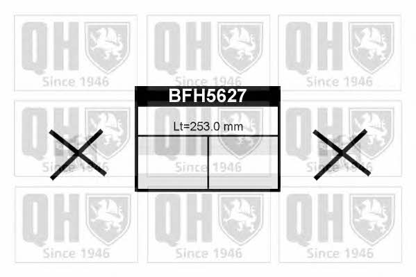 Quinton Hazell BFH5627 Тормозной шланг BFH5627: Отличная цена - Купить в Польше на 2407.PL!