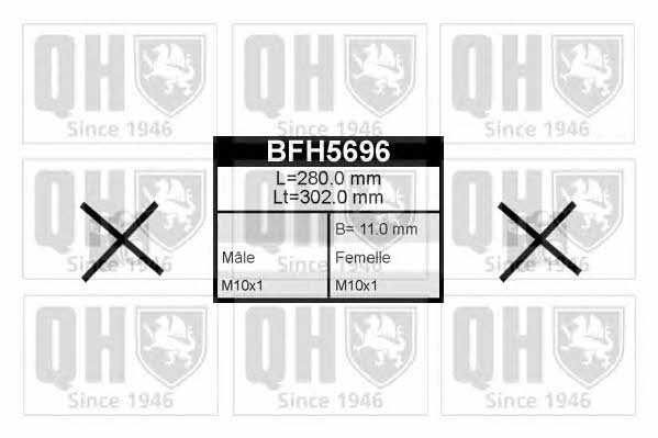 Quinton Hazell BFH5696 Bremsschlauch BFH5696: Kaufen Sie zu einem guten Preis in Polen bei 2407.PL!