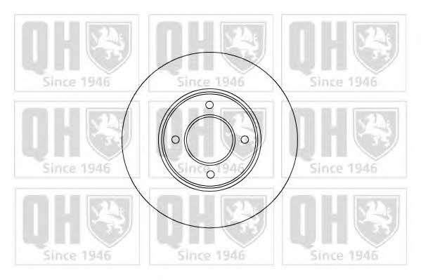 Quinton Hazell BDC1018 Unventilated front brake disc BDC1018: Buy near me in Poland at 2407.PL - Good price!