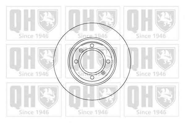 Quinton Hazell BDC1035 Unbelüftete Bremsscheibe vorne BDC1035: Kaufen Sie zu einem guten Preis in Polen bei 2407.PL!