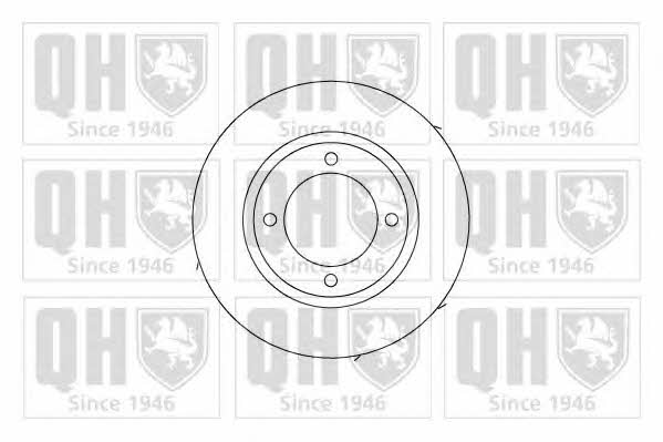 Quinton Hazell BDC3172 Unventilated front brake disc BDC3172: Buy near me at 2407.PL in Poland at an Affordable price!