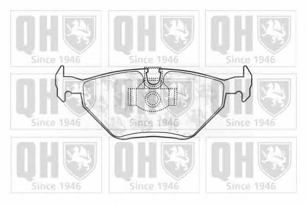 Quinton Hazell BP1009 Brake Pad Set, disc brake BP1009: Buy near me in Poland at 2407.PL - Good price!