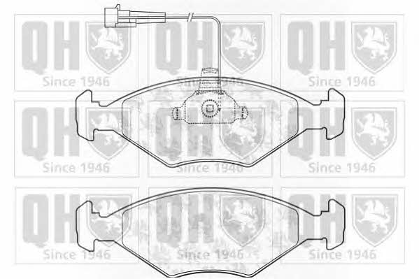 Quinton Hazell BP1014 Brake Pad Set, disc brake BP1014: Buy near me in Poland at 2407.PL - Good price!
