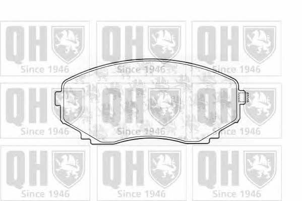Quinton Hazell BP1024 Brake Pad Set, disc brake BP1024: Buy near me in Poland at 2407.PL - Good price!