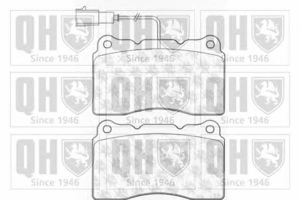 Quinton Hazell BP1080 Тормозные колодки дисковые, комплект BP1080: Купить в Польше - Отличная цена на 2407.PL!
