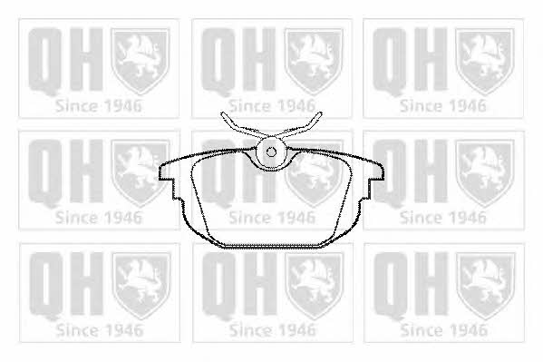 Quinton Hazell BP1090 Brake Pad Set, disc brake BP1090: Buy near me in Poland at 2407.PL - Good price!