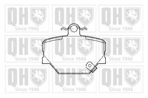 Quinton Hazell BP1098 Brake Pad Set, disc brake BP1098: Buy near me in Poland at 2407.PL - Good price!