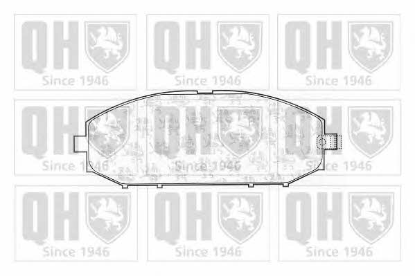 Quinton Hazell BP1102 Brake Pad Set, disc brake BP1102: Buy near me in Poland at 2407.PL - Good price!