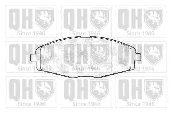 Quinton Hazell BP1114 Brake Pad Set, disc brake BP1114: Buy near me in Poland at 2407.PL - Good price!