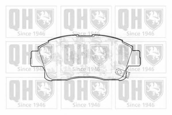 Quinton Hazell BP1116 Brake Pad Set, disc brake BP1116: Buy near me in Poland at 2407.PL - Good price!