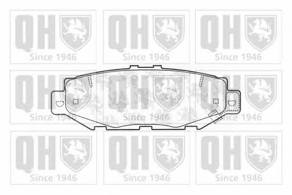 Quinton Hazell BP1169 Brake Pad Set, disc brake BP1169: Buy near me in Poland at 2407.PL - Good price!