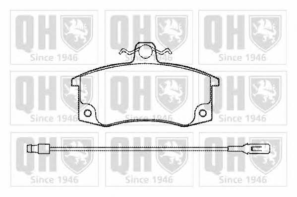 Quinton Hazell BP1185 Brake Pad Set, disc brake BP1185: Buy near me in Poland at 2407.PL - Good price!